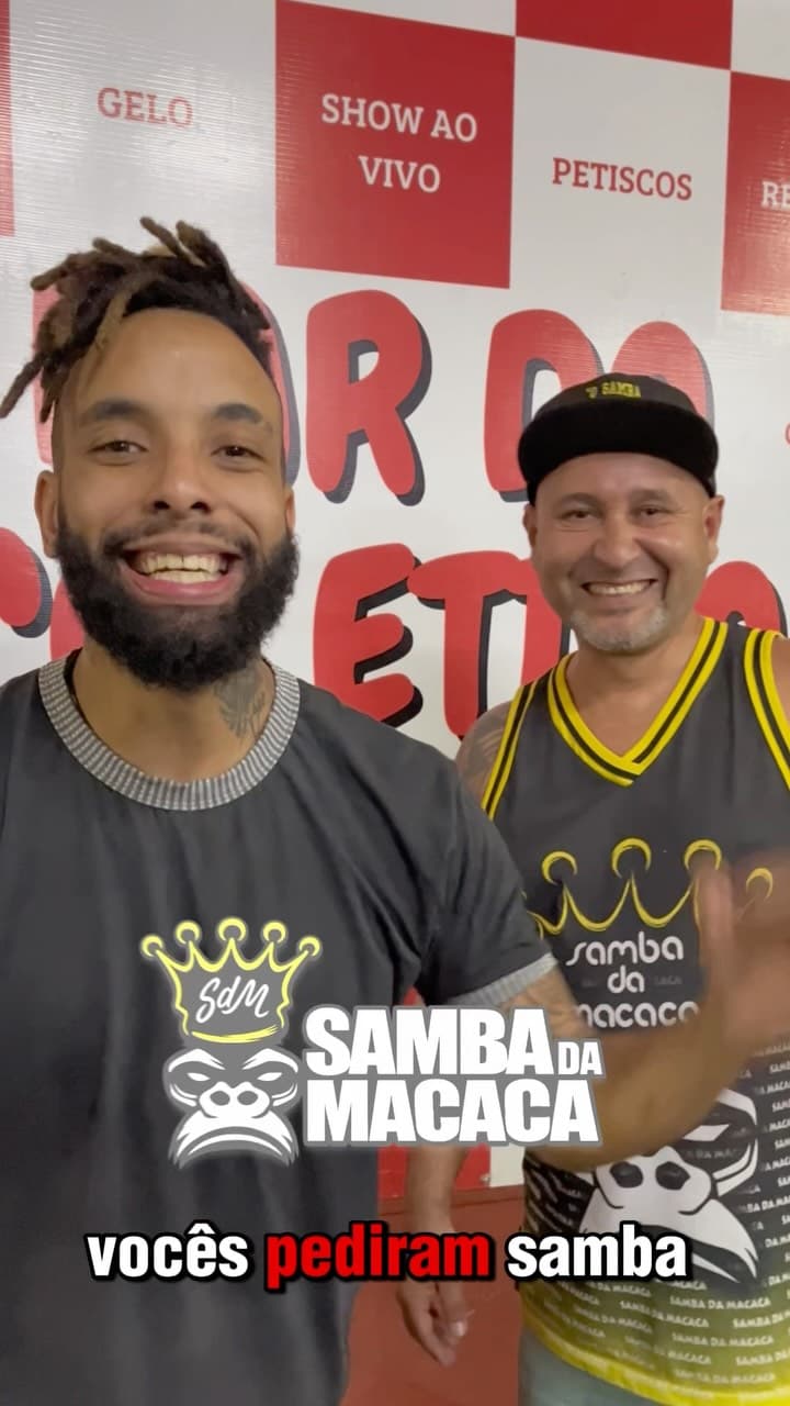 Flyer de Samba da Macaca