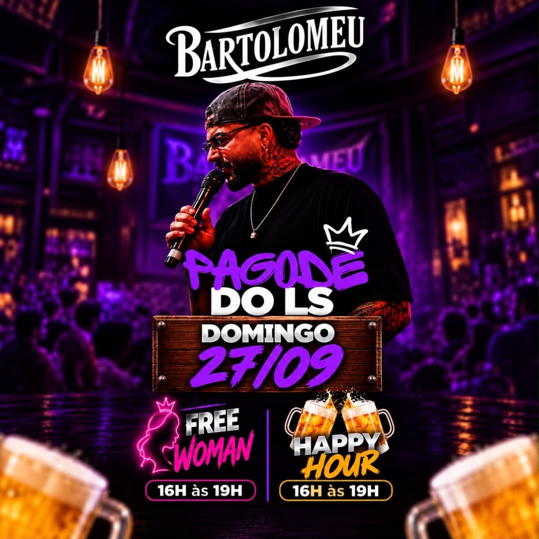 Flyer de PAGODE DO LS