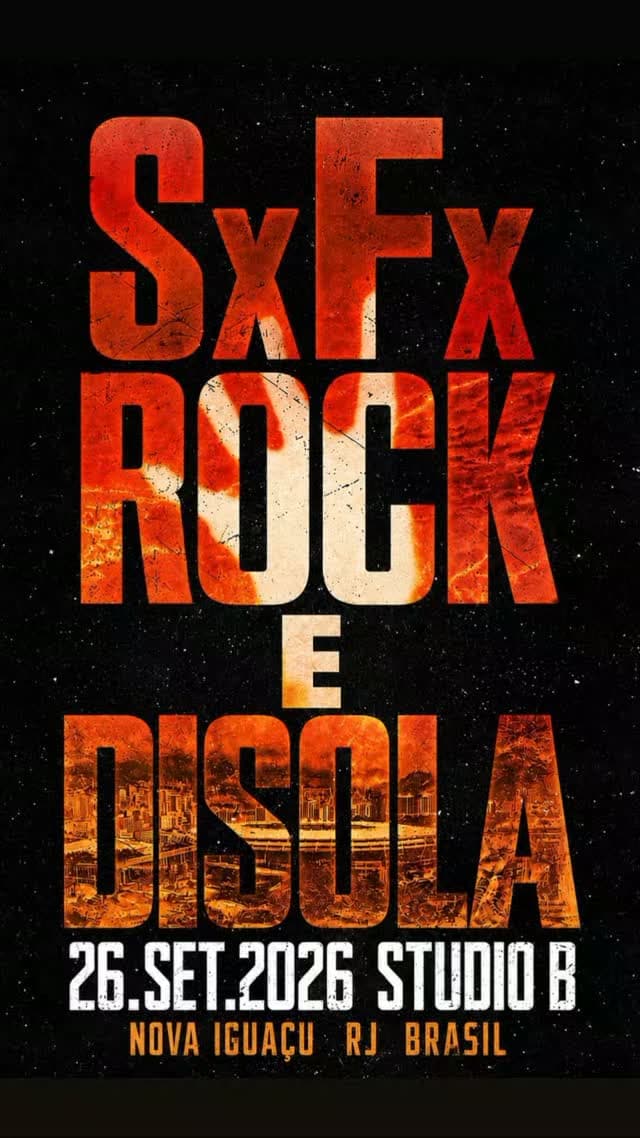 Flyer de SF Rock e Disola