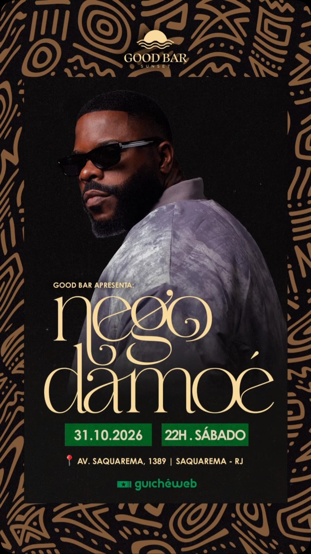Flyer de Nego Damoé