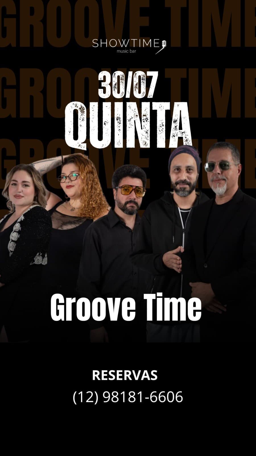 Flyer de Groove Time