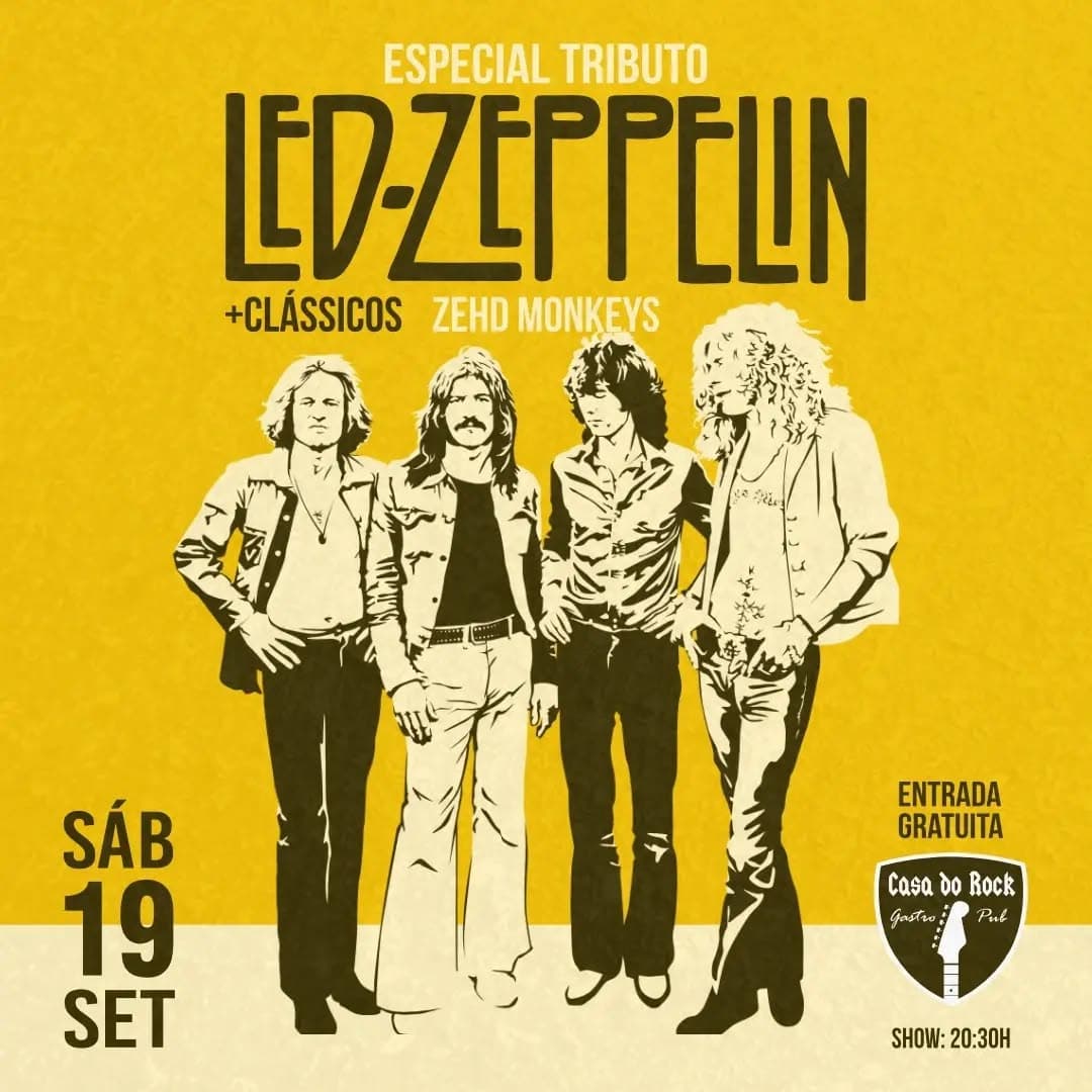 Flyer de Zehd Monkeys