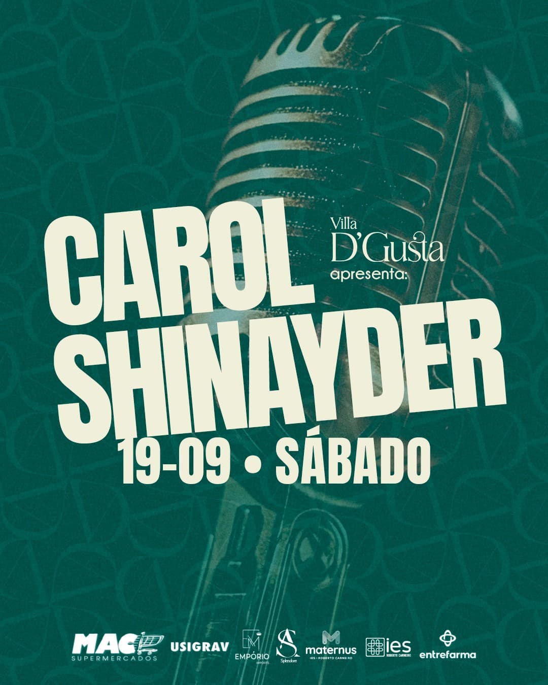 Flyer de Carol Shineider