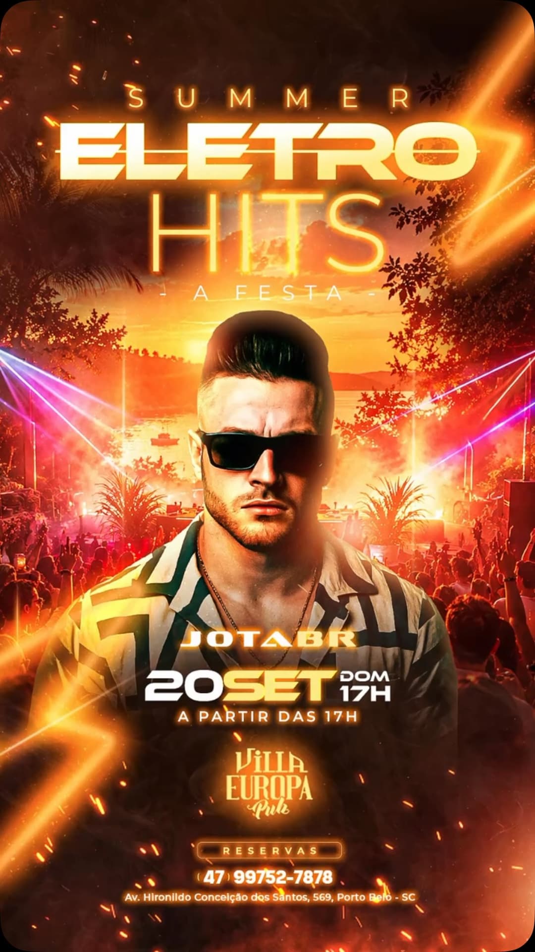 Flyer de DJ Jotabr