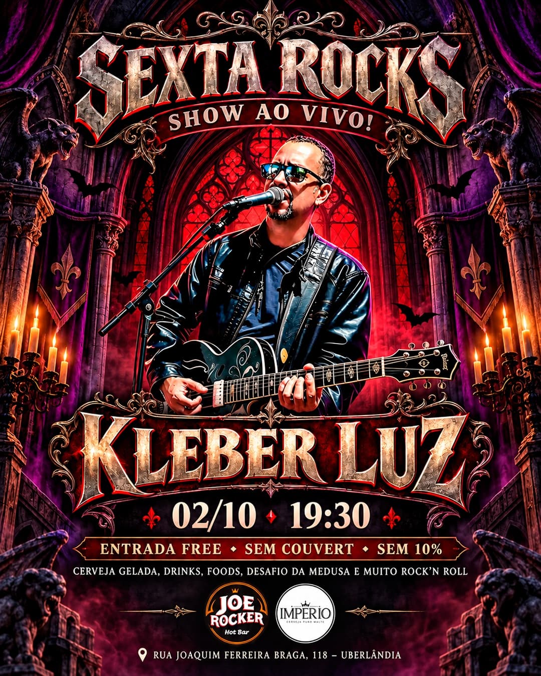Flyer de Kleber Luz