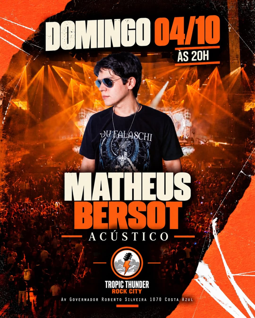 Flyer de Matheus Bersot