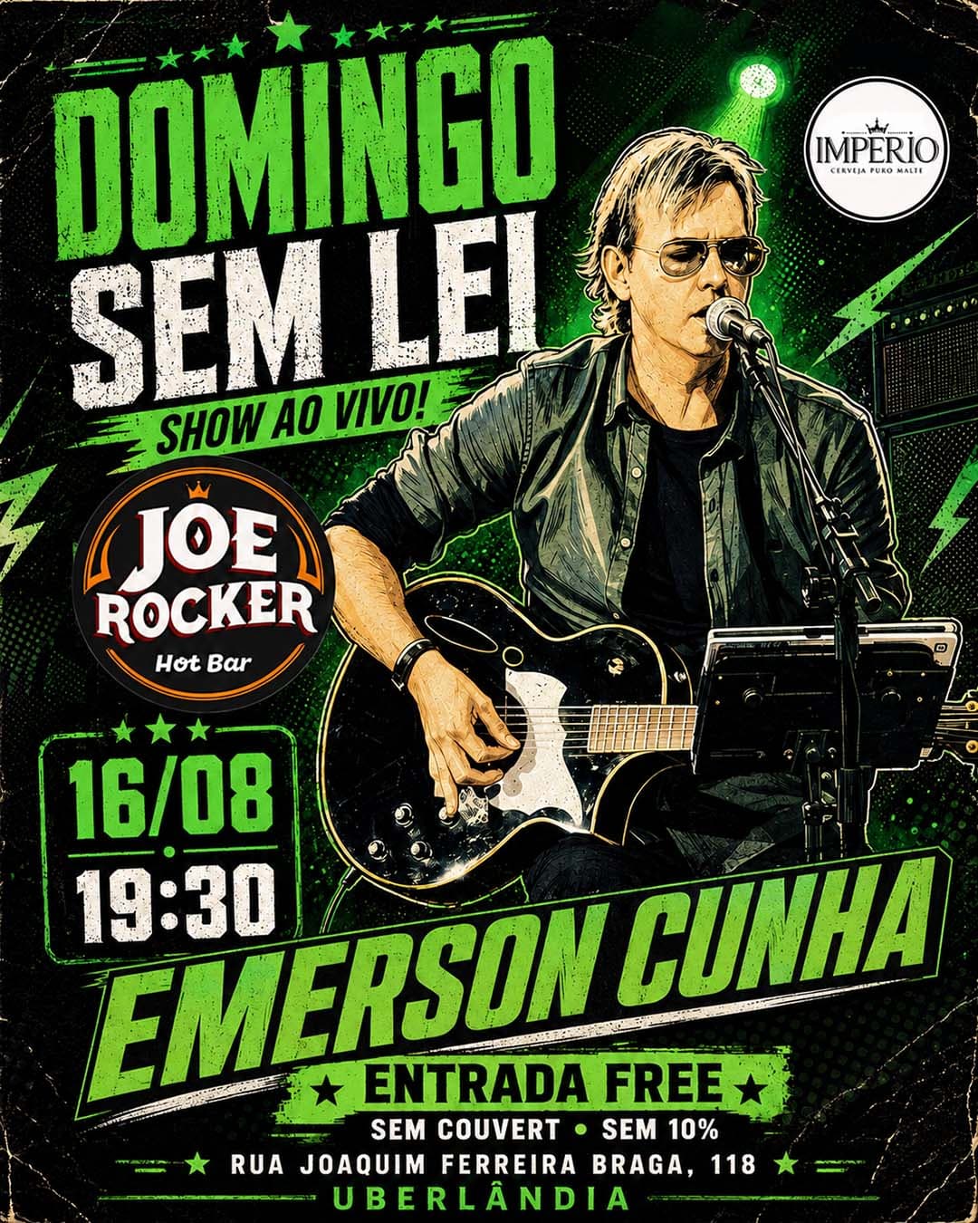 Flyer de Emerson Cunha