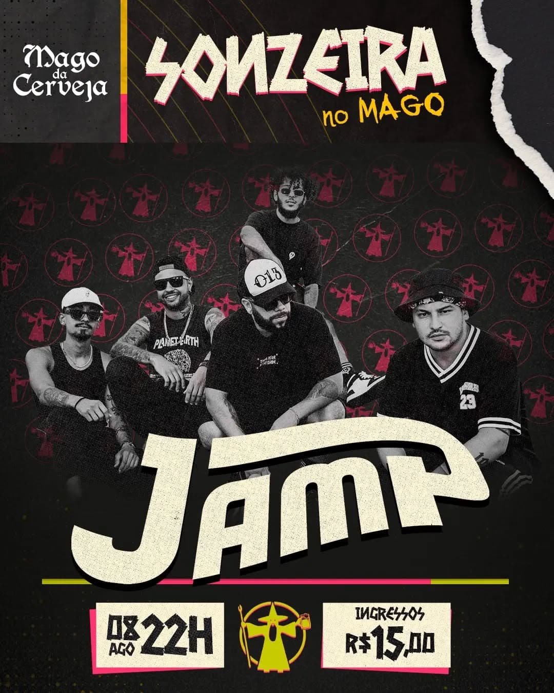 Flyer de JAMP