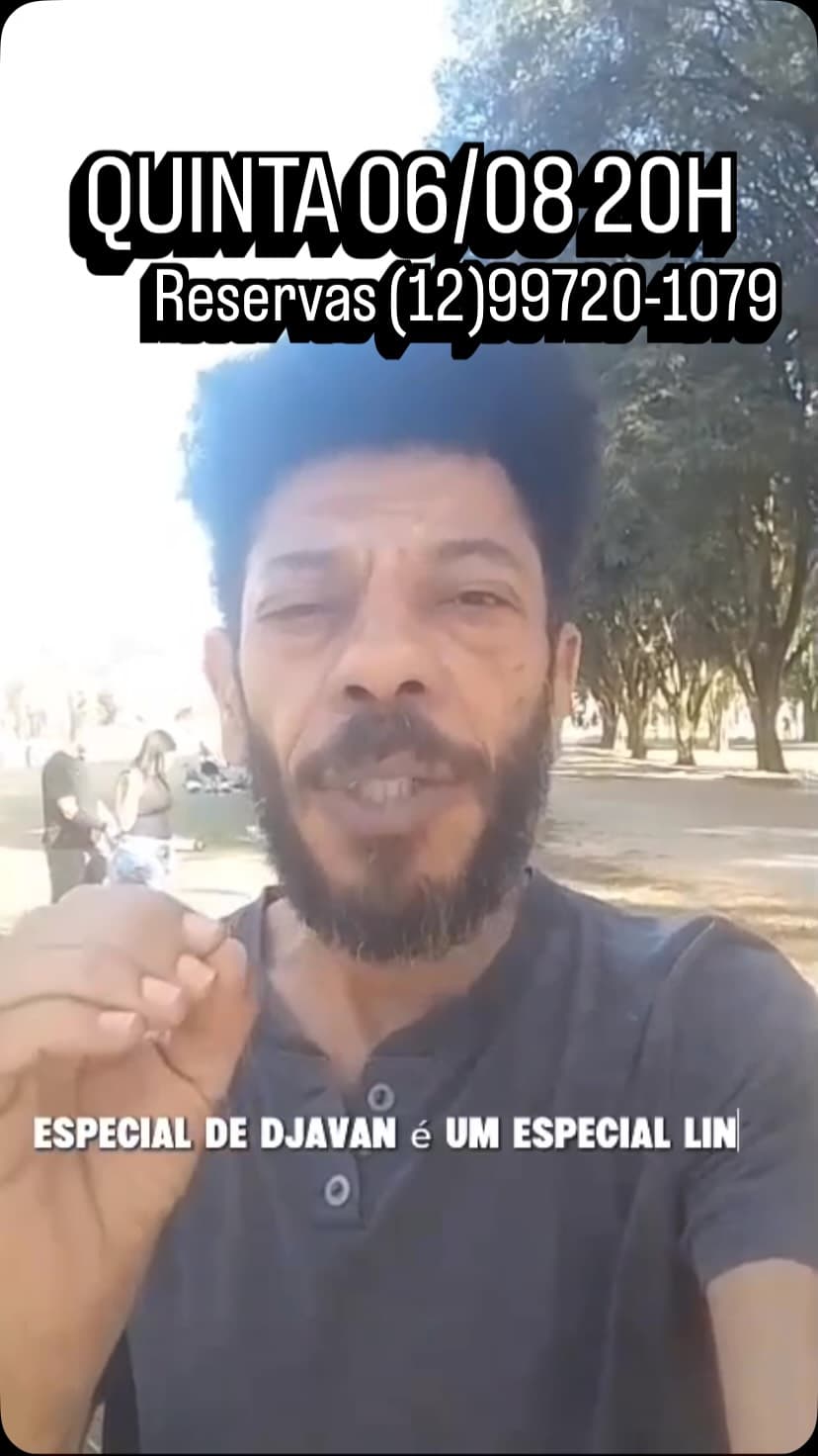 Flyer de Paulo Querubin