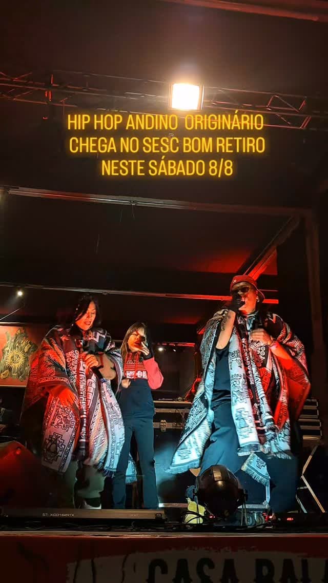 Flyer de Kantupac La Marka, Brisa Flow e mais 5 artistas