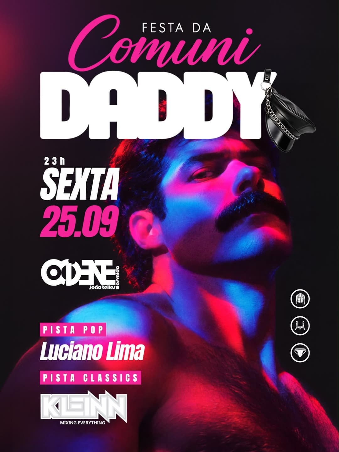 Flyer de Valter Klein e Luciano Lima