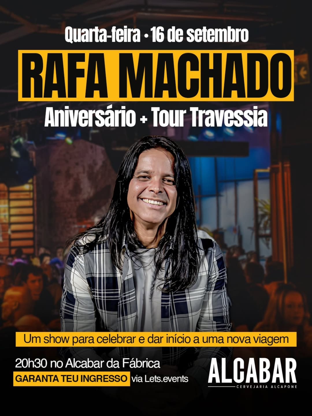 Flyer de Rafa Machado RM7