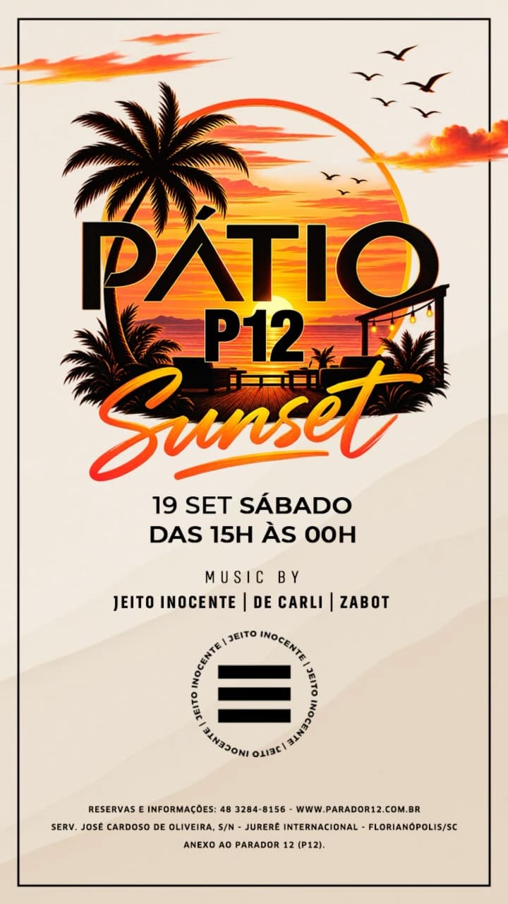 Flyer de Jeito Inocente
