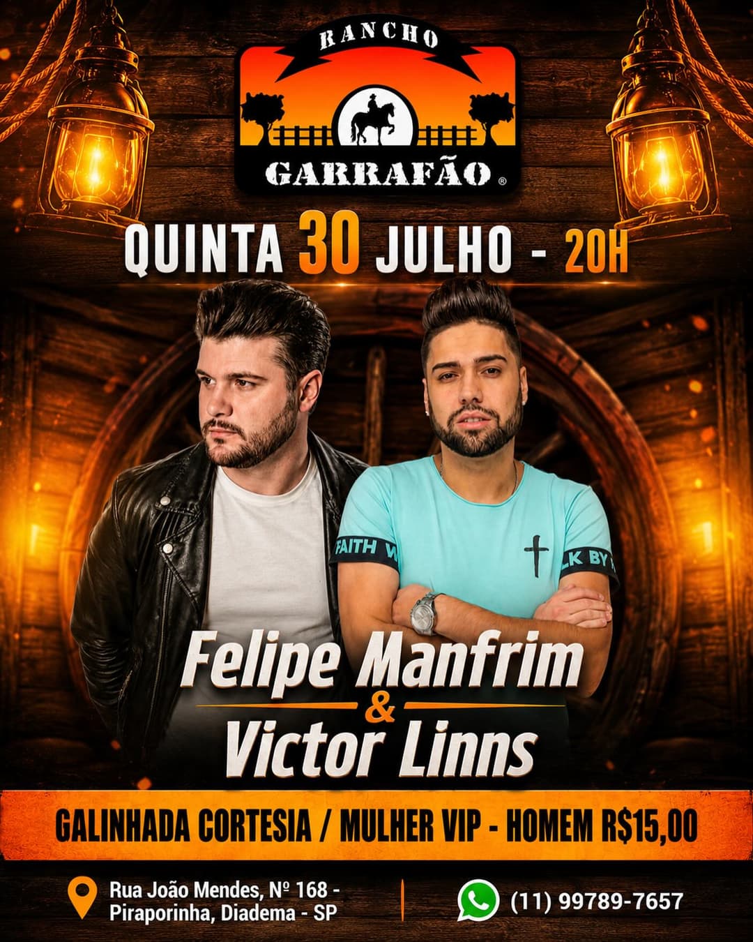 Flyer de Felipemanfrimcantor & Victor Linns