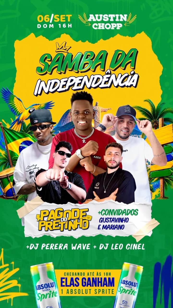 Flyer de Perera.Wave, Leonardo Cinel e mais 3 artistas