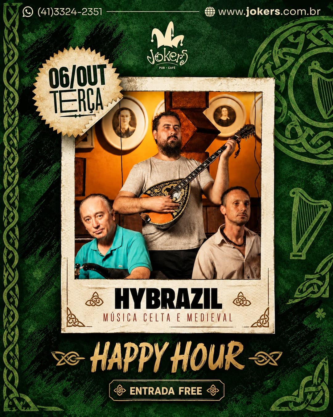 Flyer de Hy Brazil