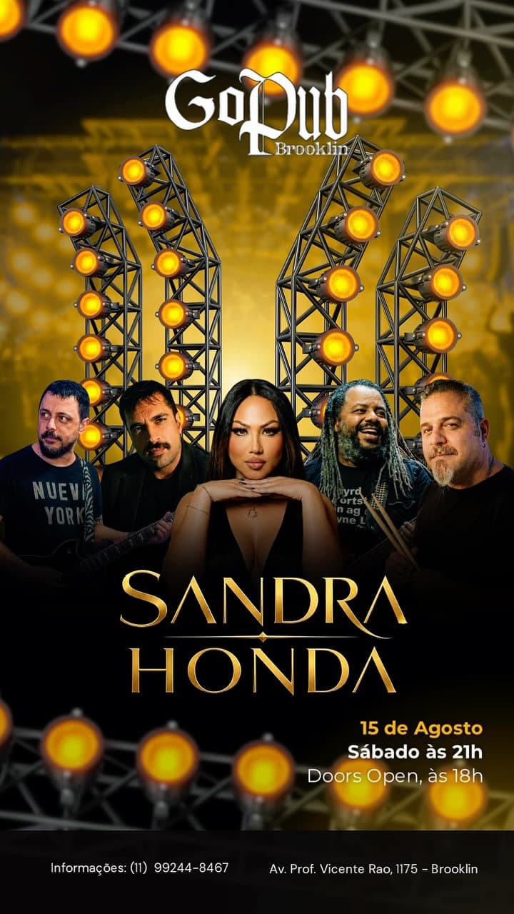 Flyer de Sandra Honda