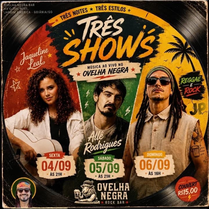 Flyer de JP - Reggae & Rock
