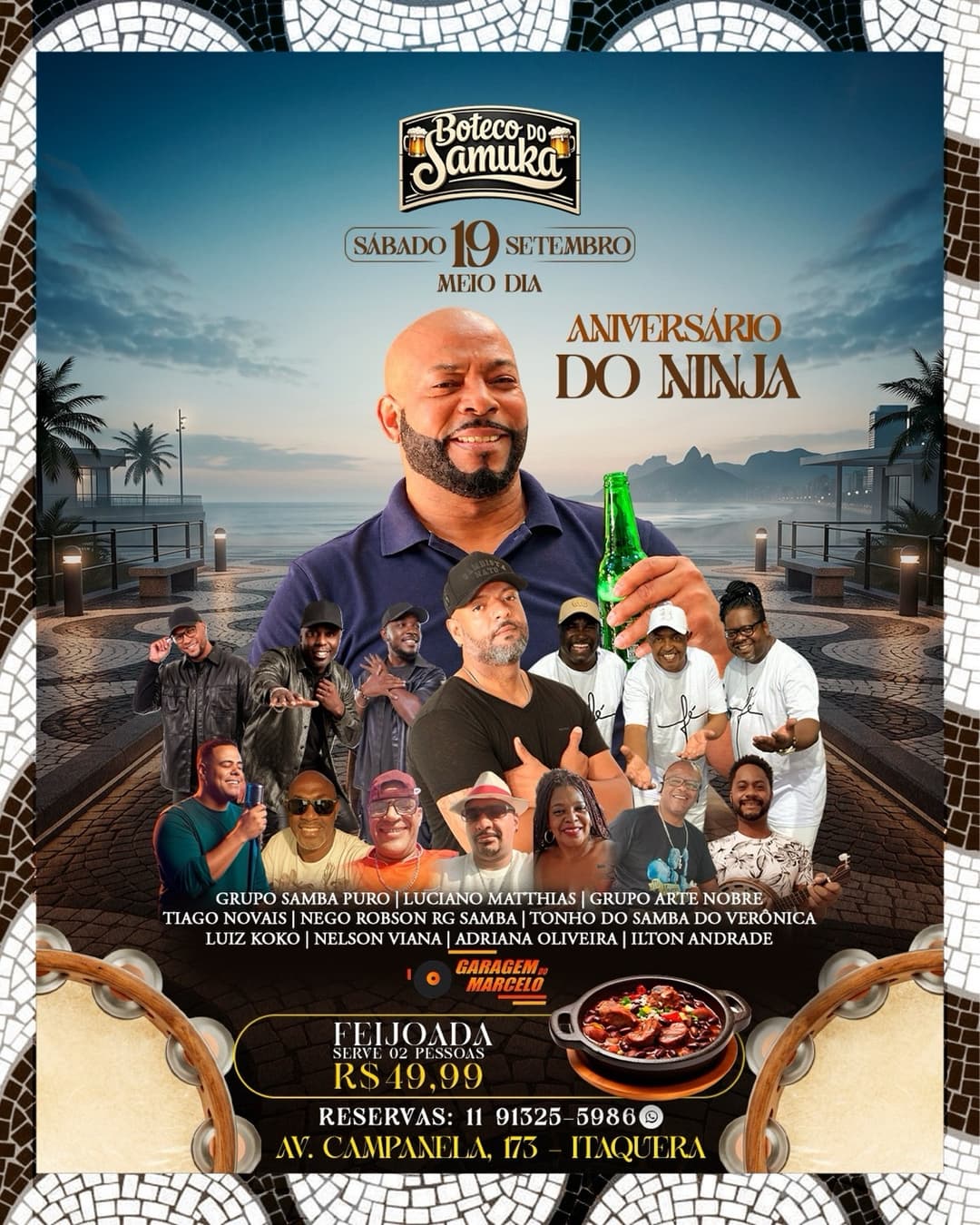 Flyer de Luciano Matthias, Adriana Oliveira e mais 8 artistas