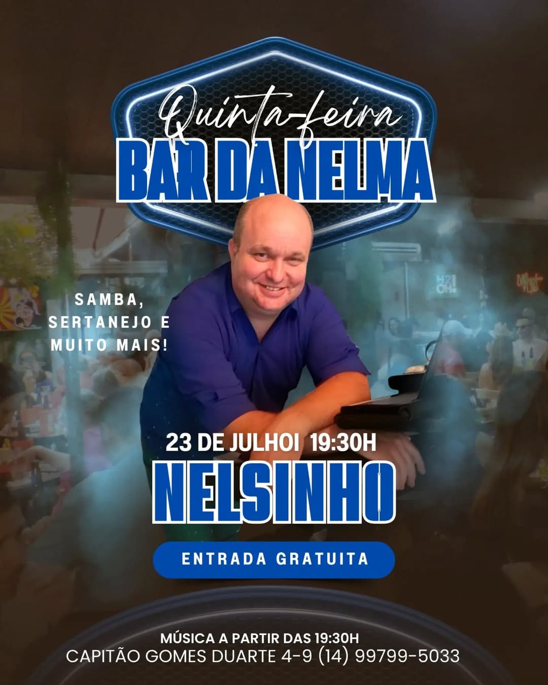 Flyer de Nelsinho
