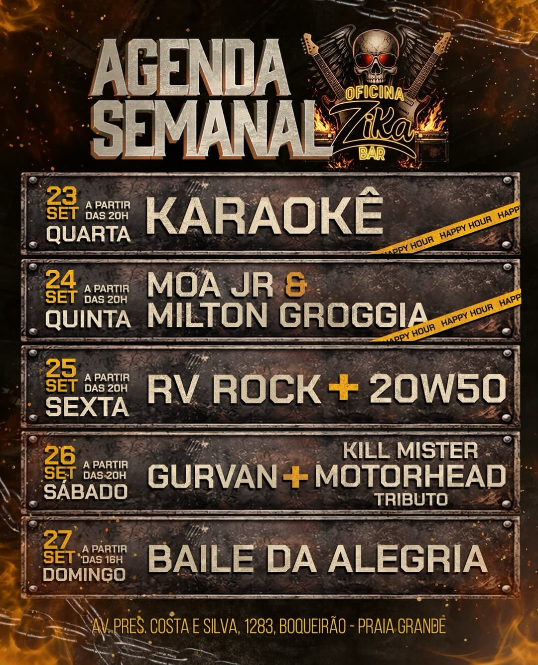 Flyer de Gurvan e Kill Mister