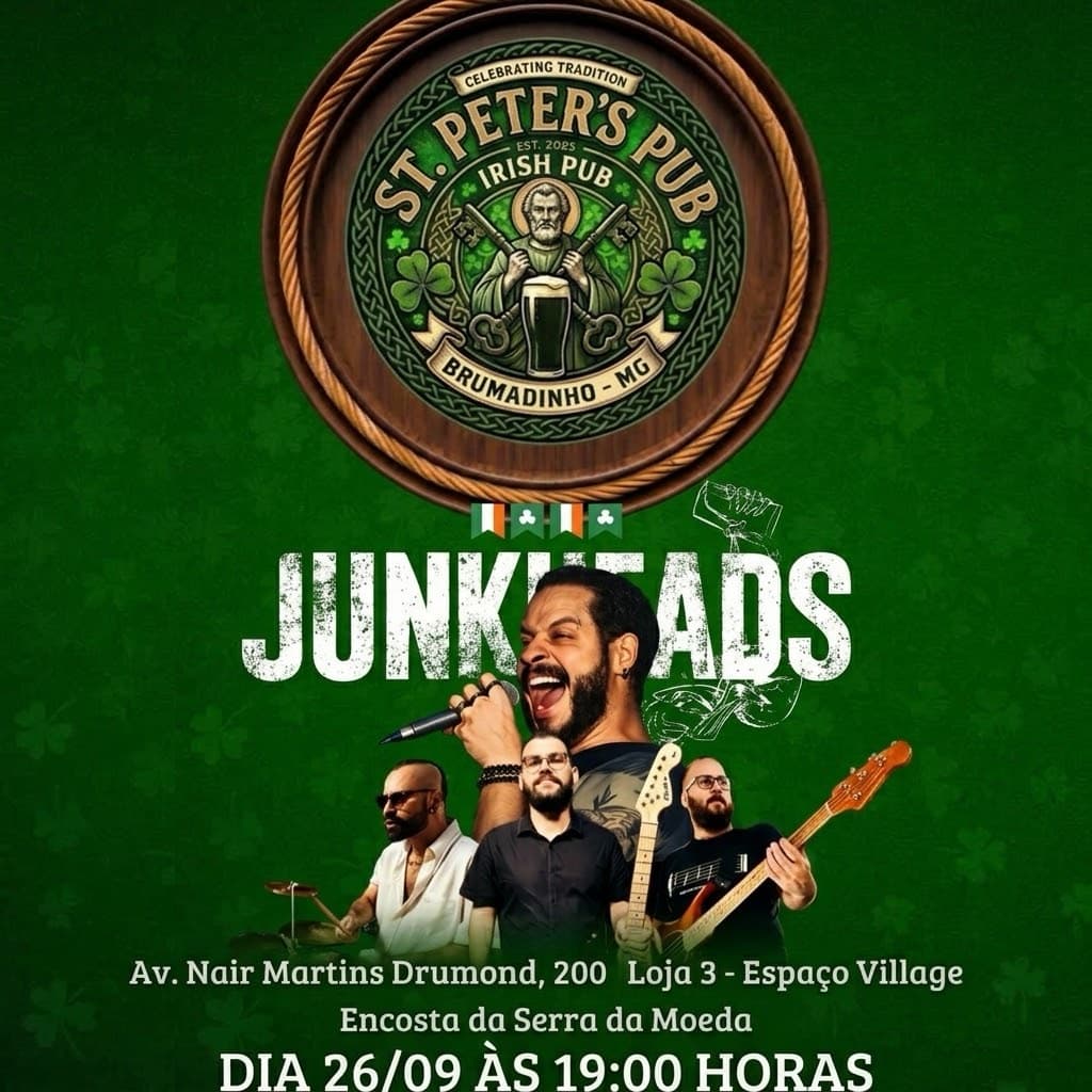 Flyer de Banda Junkheads
