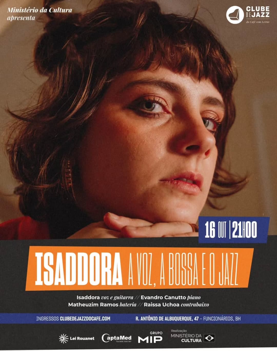 Flyer de Isaddora