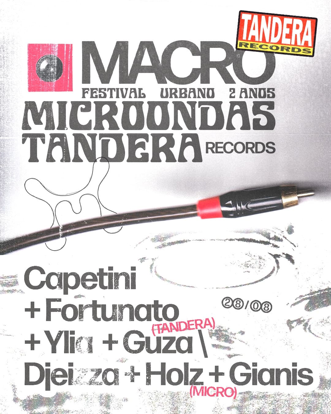 Flyer de Ylia, Guza, Capetini, Gianis, Holz, Djeizza e Fortunato