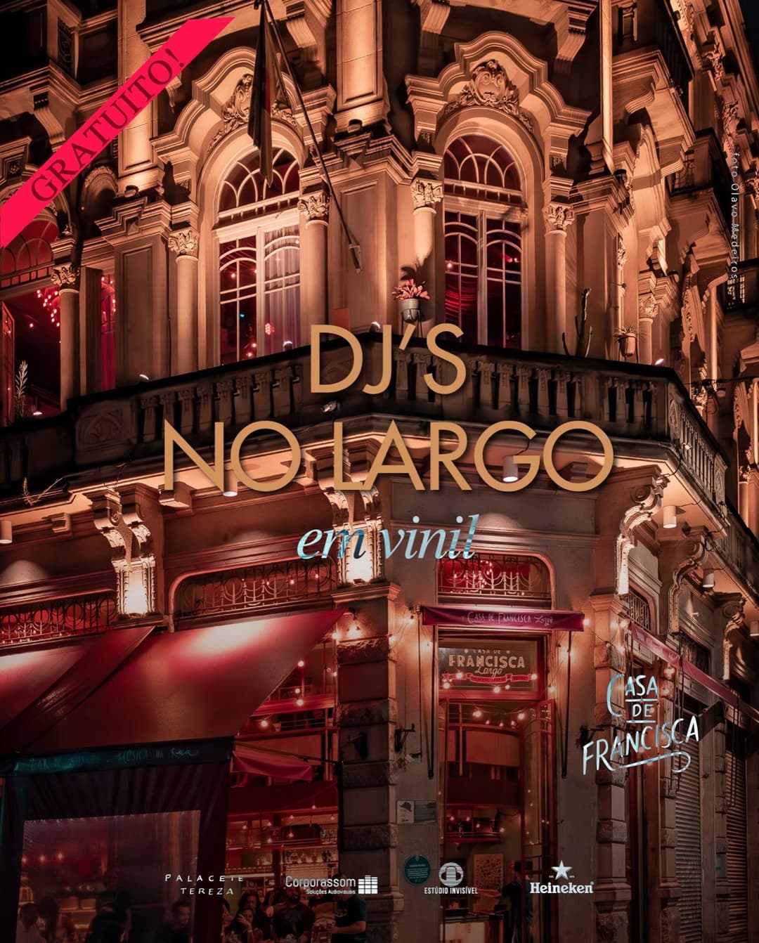 Flyer de DJ Vanessa Cavazana