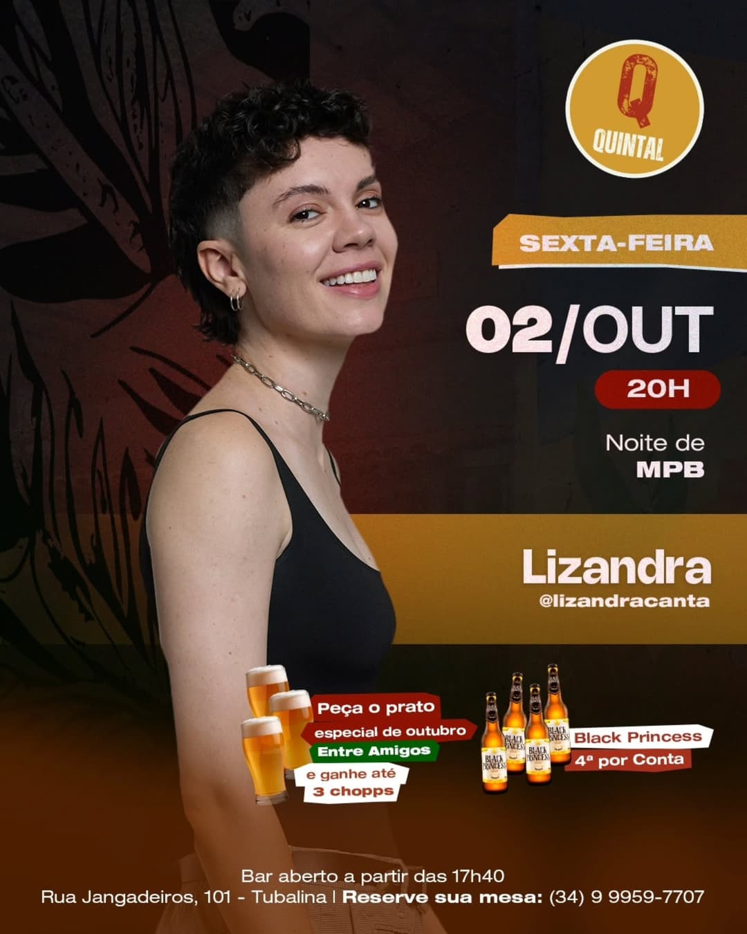 Flyer de Lizandra