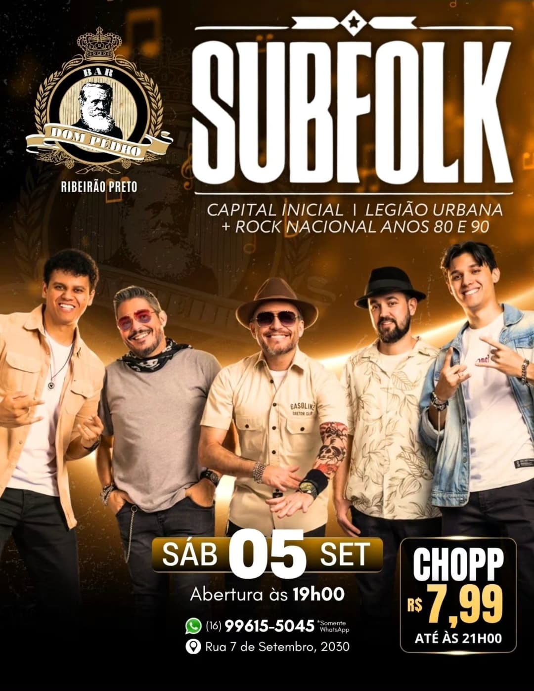 Flyer de Banda SubFolk