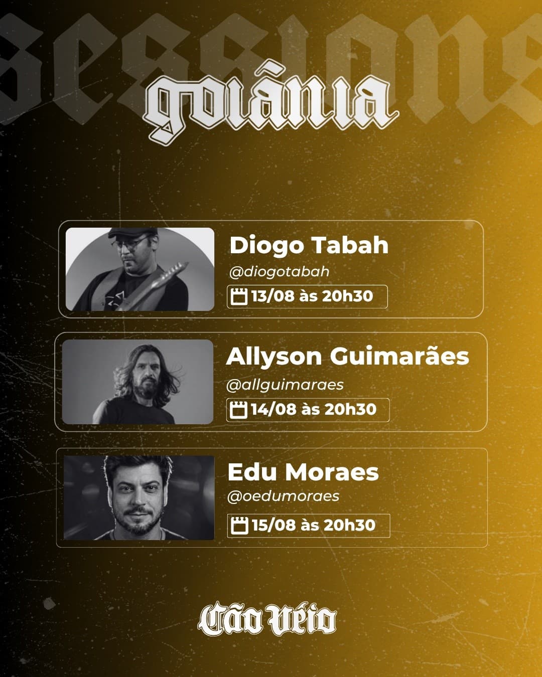 Flyer de Edu Moraes