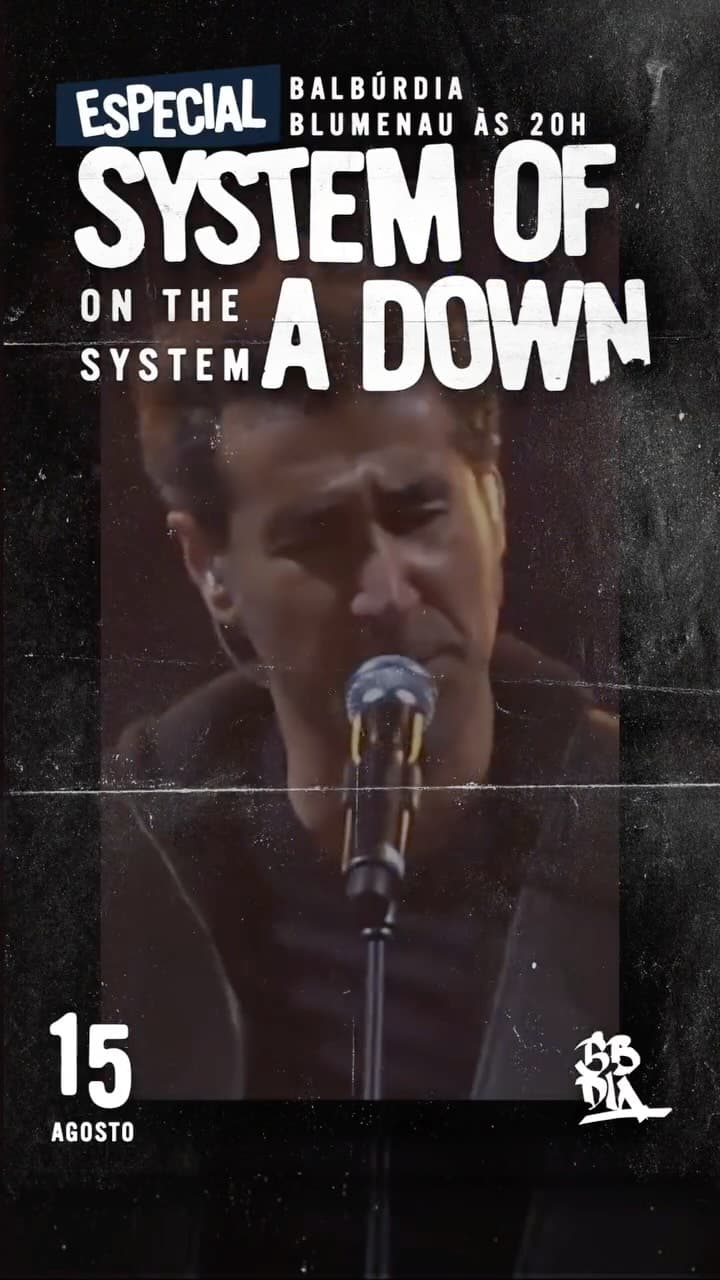Flyer de Banda Tributo a System Of A Down