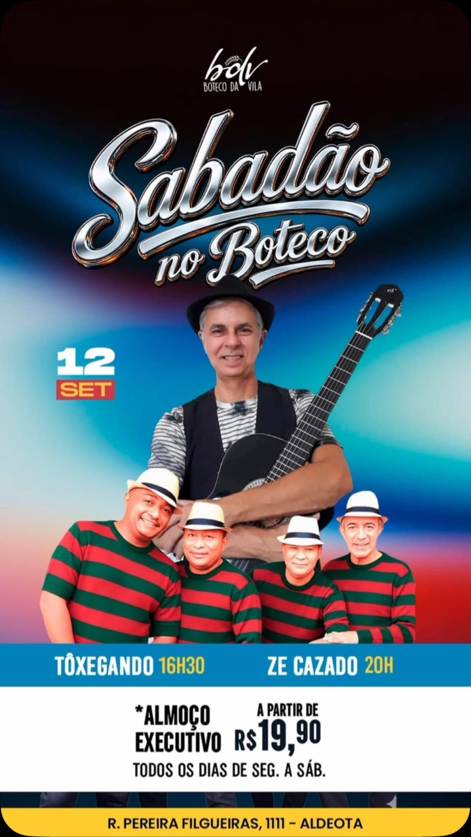 Flyer de toxegando_ce e ze_cazado