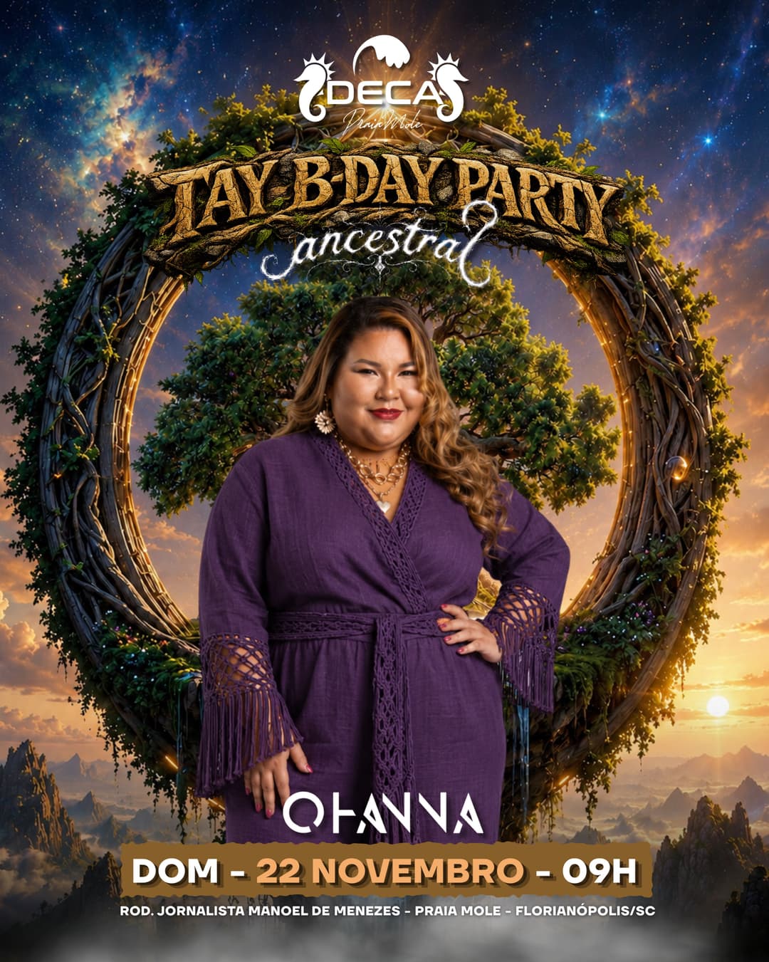 Flyer de Ohanna