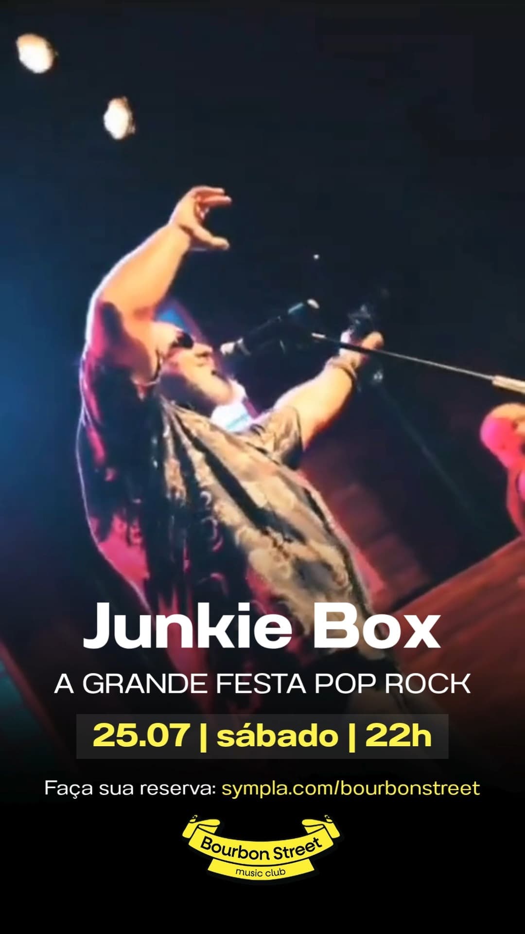 Flyer de Banda Junkie Box