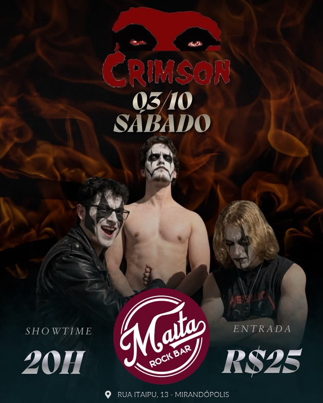 Flyer de Crimson