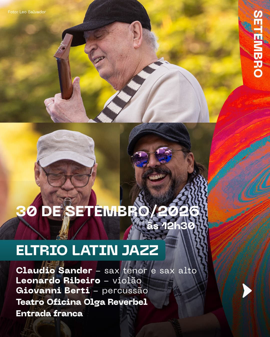 Flyer de Eltrio Latin