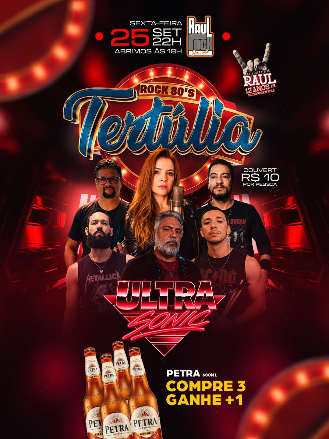 Flyer de Ultra Sonic