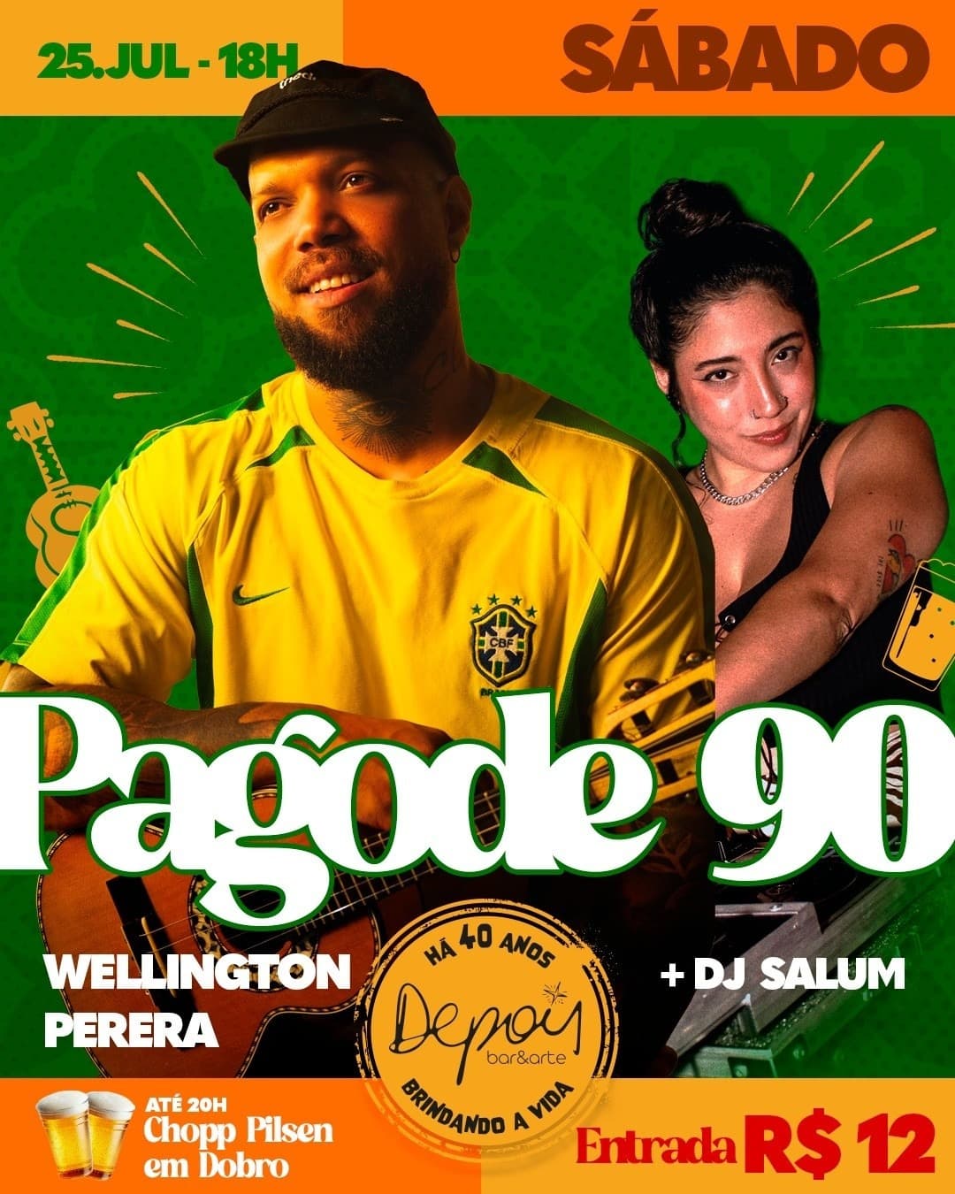 Flyer de Wellington Perera