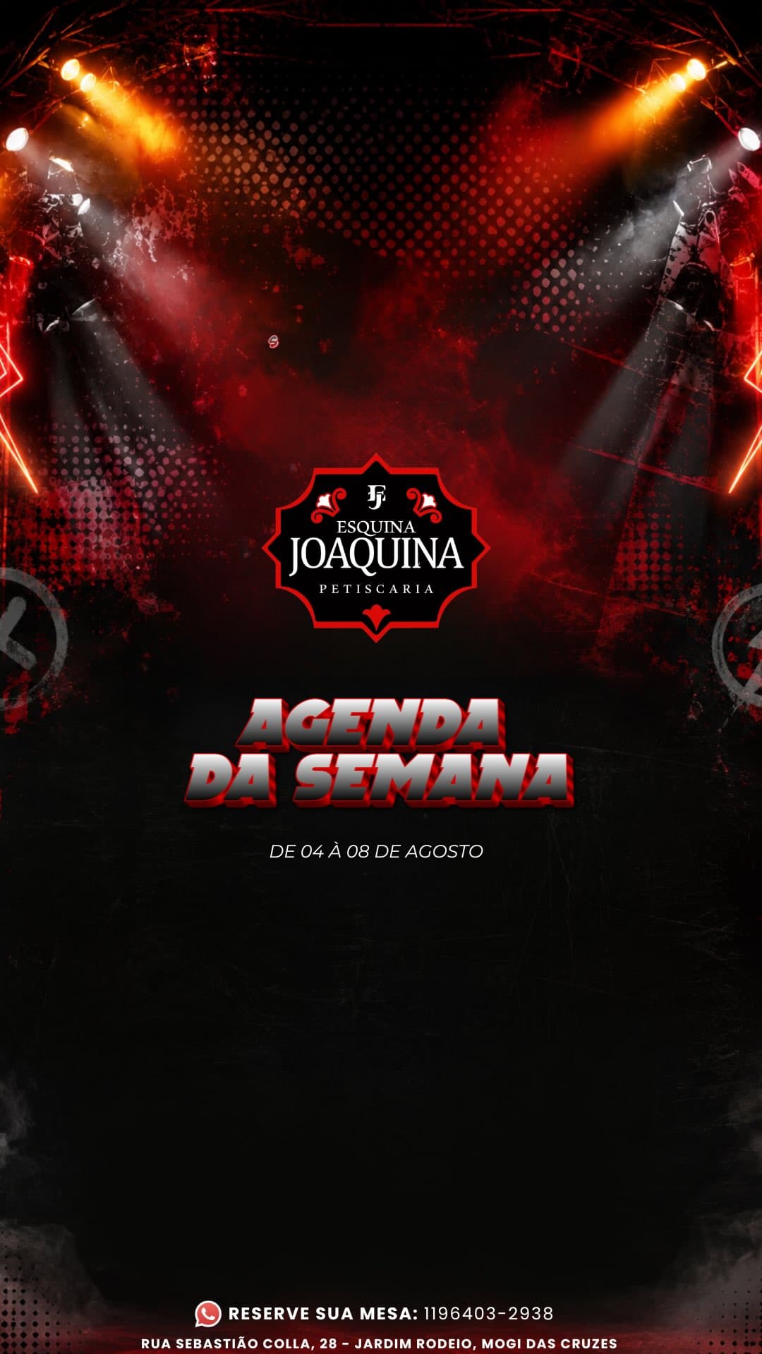 Flyer de Banda Fever