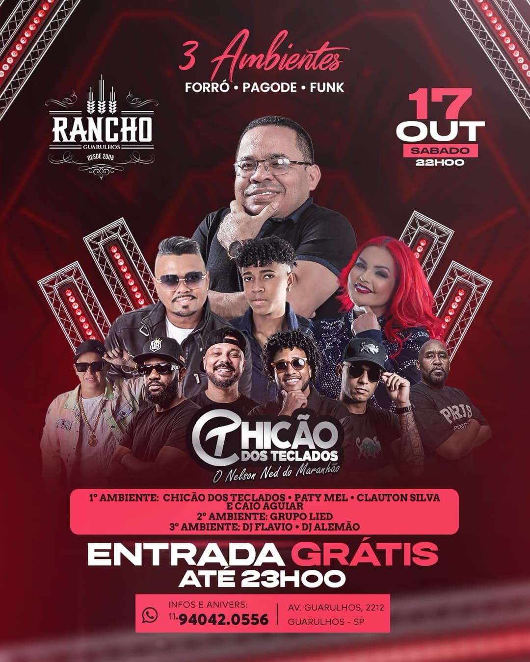 Flyer de Paty Mel