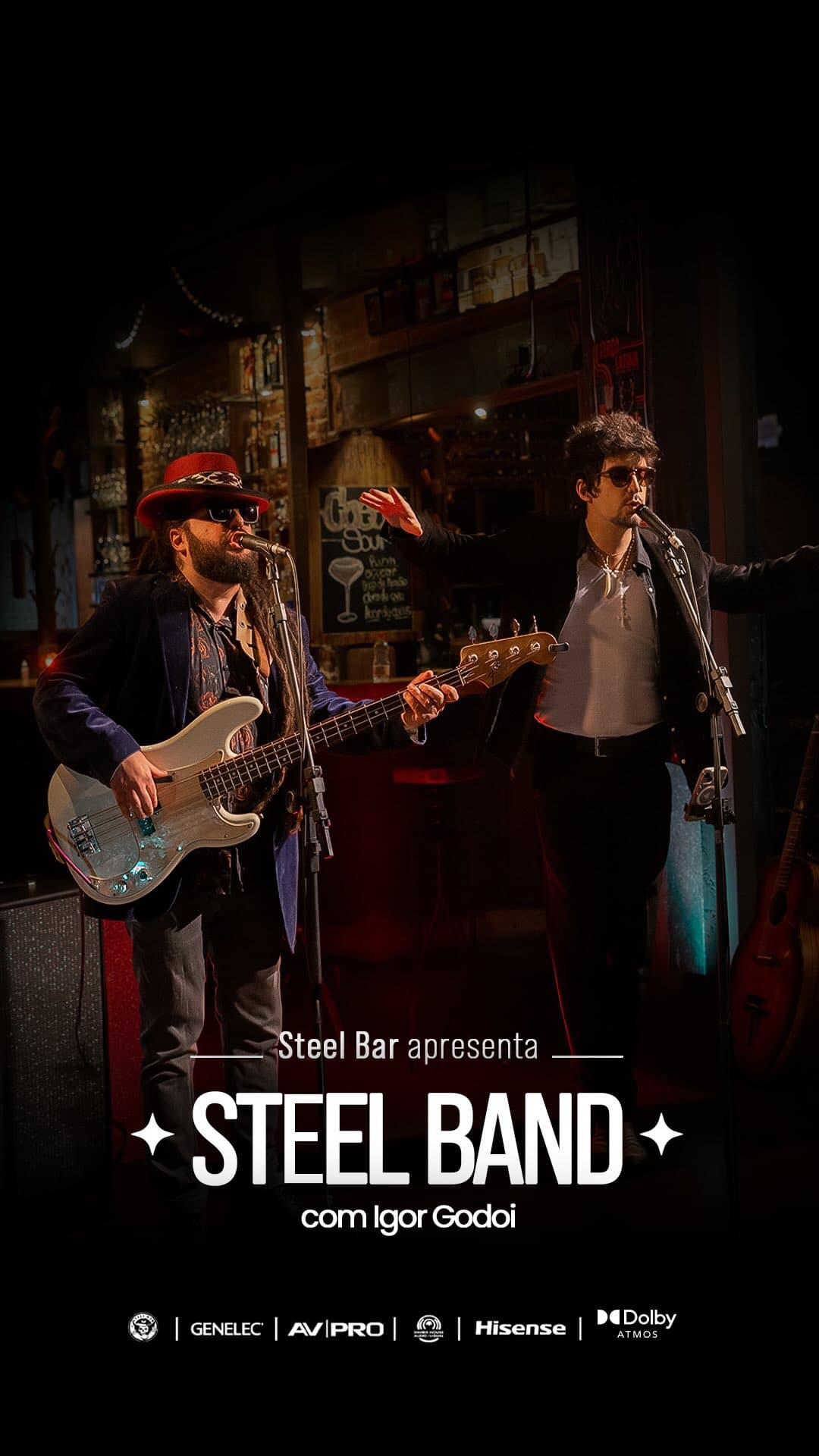 Flyer de Steel Band