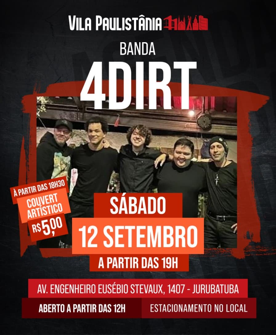 Flyer de 4Dirt