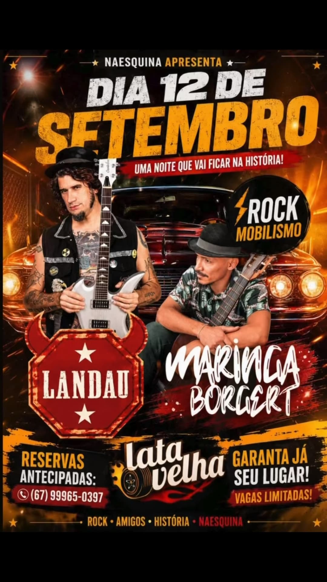 Flyer de Landau e Maringá Borgert