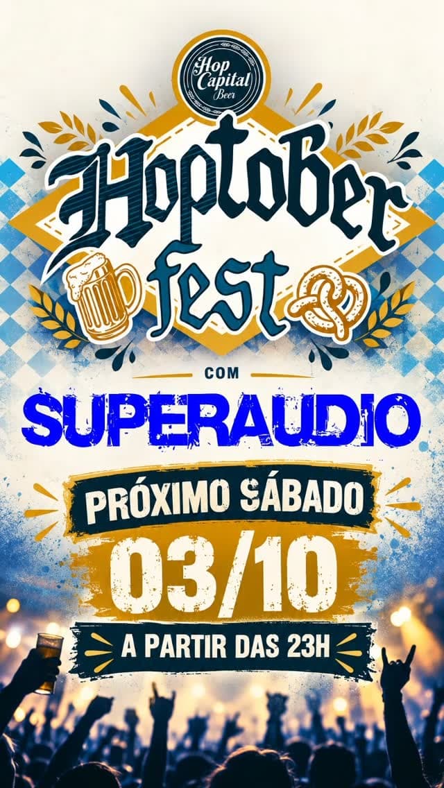 Flyer de Superaudio, DJ Nei Dext e Bardow e Banda