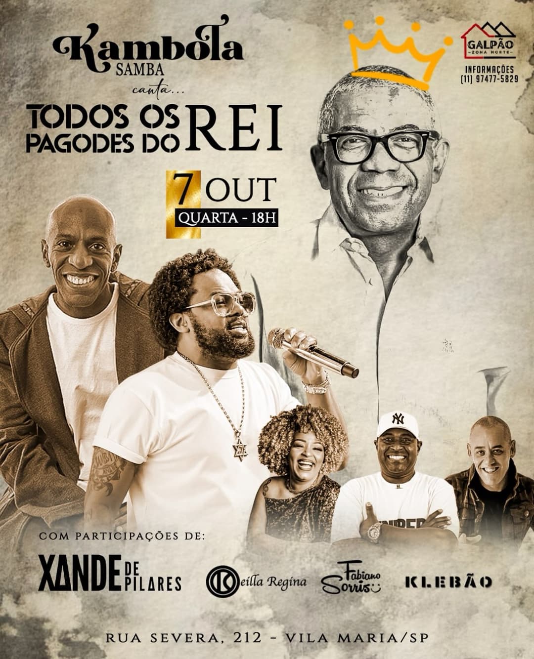 Flyer de Todos os Pagodes do Rei