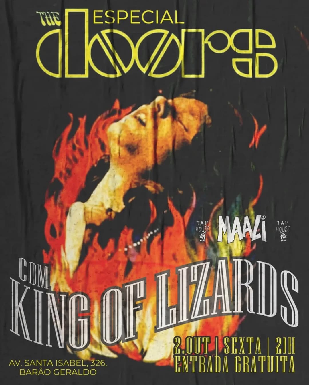 Flyer de King of Lizards