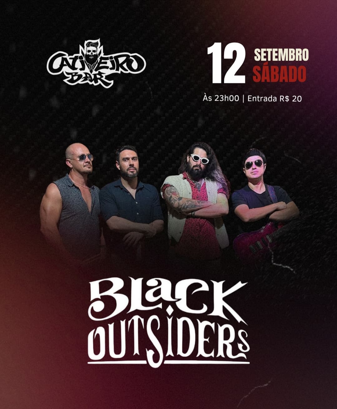 Flyer de Black Outsiders