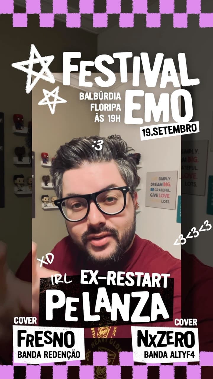 Flyer de Pe Lanza, Especial Fresno e Especial NX Zero
